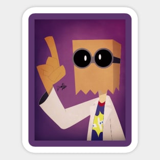 Villainous Dr Flug Sticker